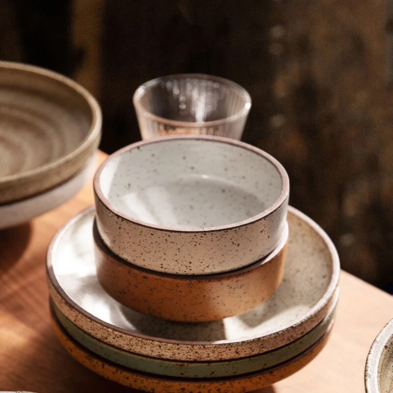 Japanese Style Ceramic Stoneware Bowl