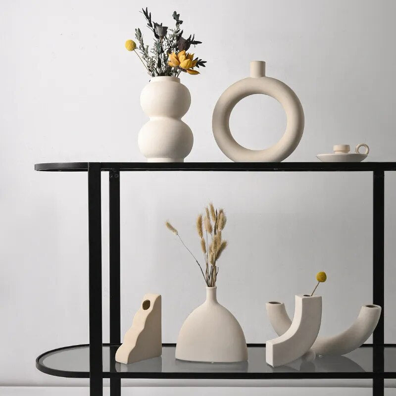 Nordic Simple Ceramic Vase