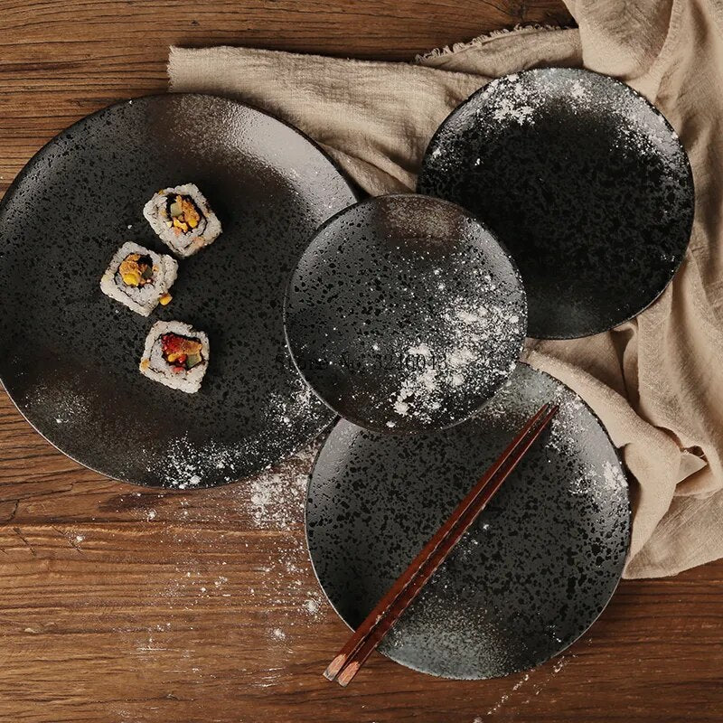 Creative personality ceramic Japanese dish