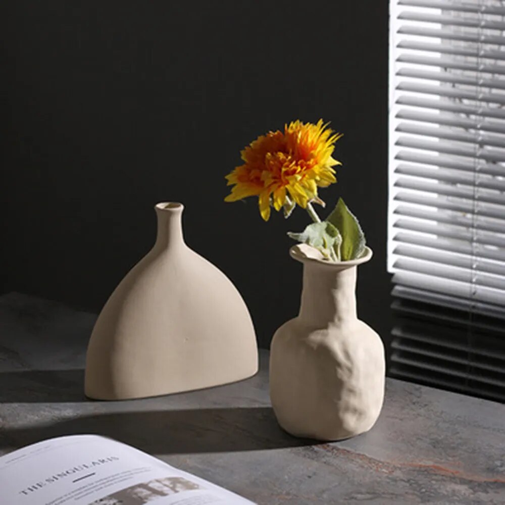 Nordic Ceramic Flower Arrangement Vase